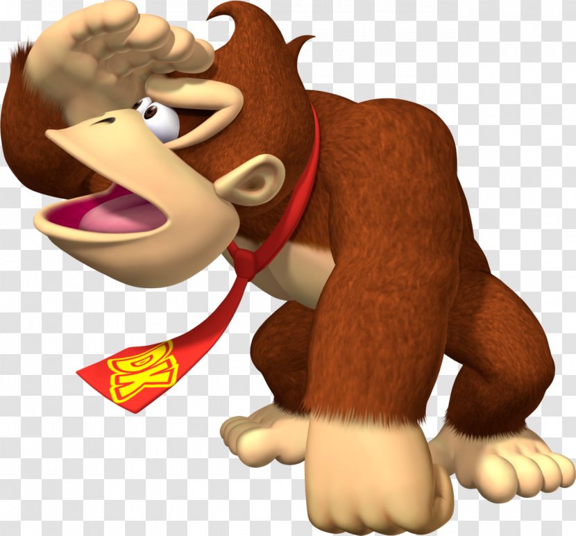 Donkey Kong Country Returns Country: Tropical Freeze 3: Dixie Kong's Double Trouble! - Stuffed Toy Transparent PNG