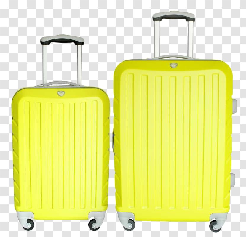 Suitcase Yellow Gratis - Travel Transparent PNG