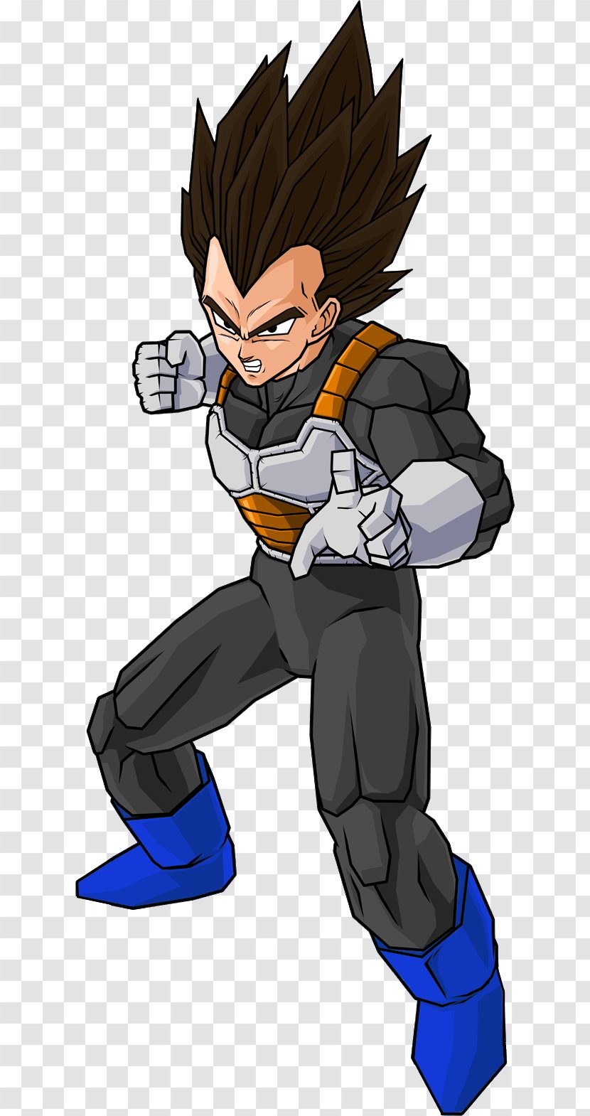 King Vegeta Nappa Raditz Goku - Watercolor Transparent PNG