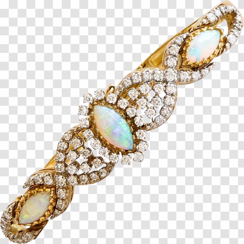 Opal Bracelet Bangle Body Jewellery Brooch Transparent PNG
