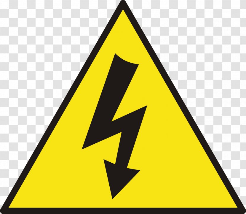 Electricity Electrical Injury High Voltage Information - Yellow Transparent PNG