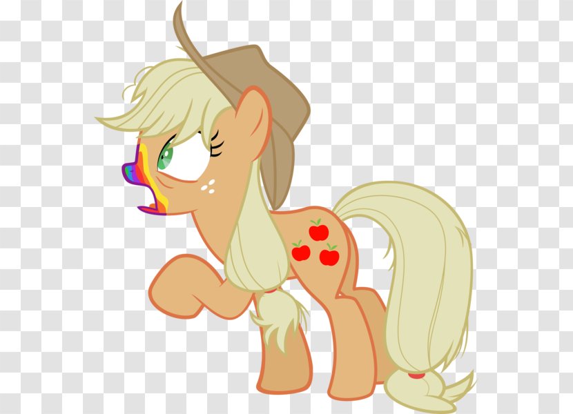 Pony Applejack Rainbow Dash Fluttershy - Frame - Apple Transparent PNG