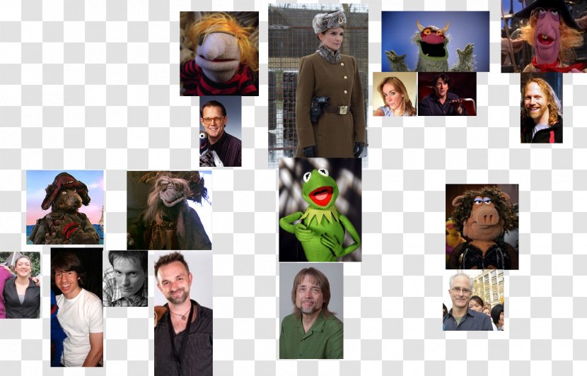 Kermit The Frog Collage Photomontage - Wanted Transparent PNG