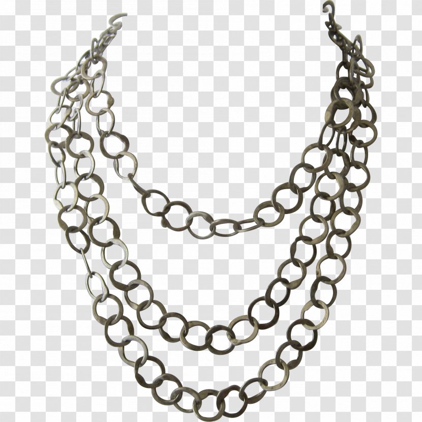 Chain Necklace Gold Jewellery Sterling Silver - Ring Transparent PNG