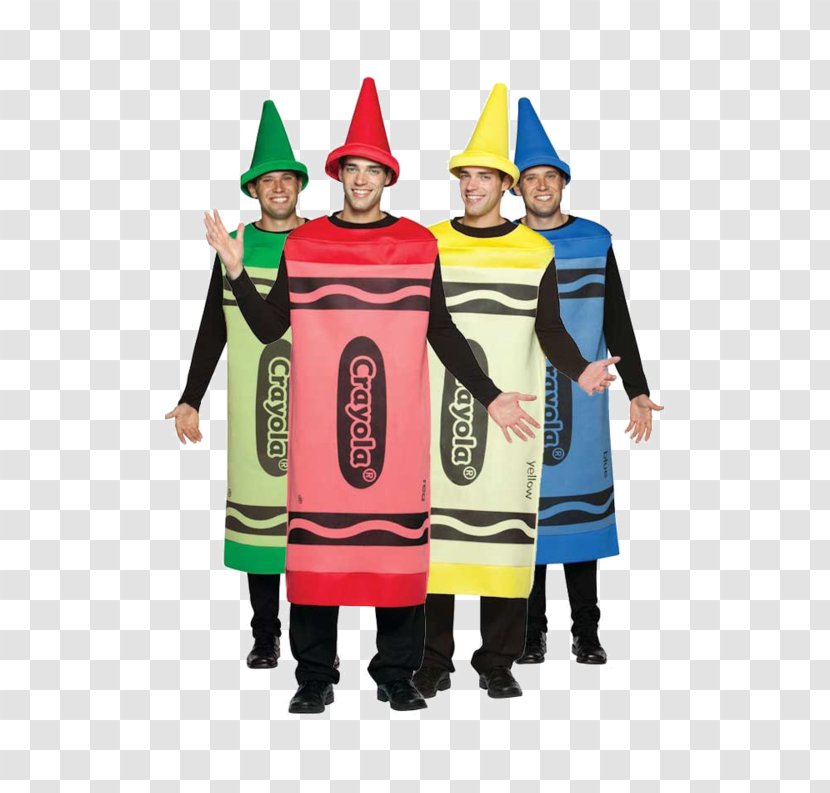 Halloween Costume Crayola Crayon Party - Infant Large - Funny Elementary Teacher 4th Dress Transparent PNG