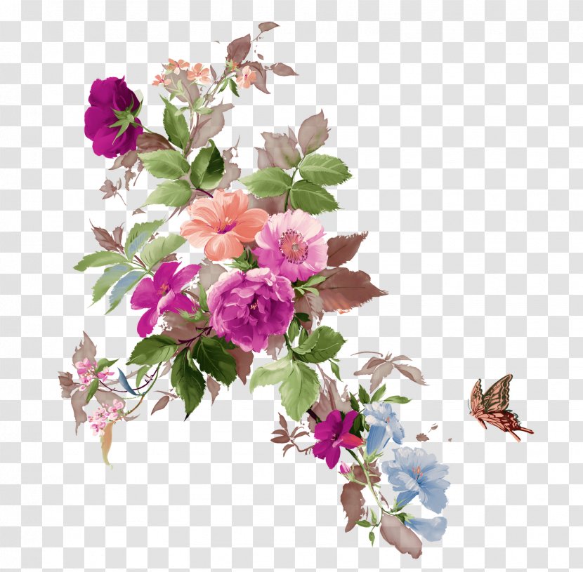 Flower Bouquet Clip Art - Blossom - Free Download Transparent PNG