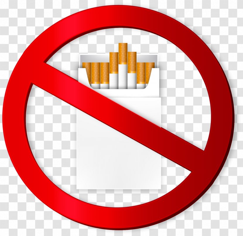 Tobacco Euclidean Vector Symbol Smoking Icon - Cartoon - Red No Sign Transparent PNG