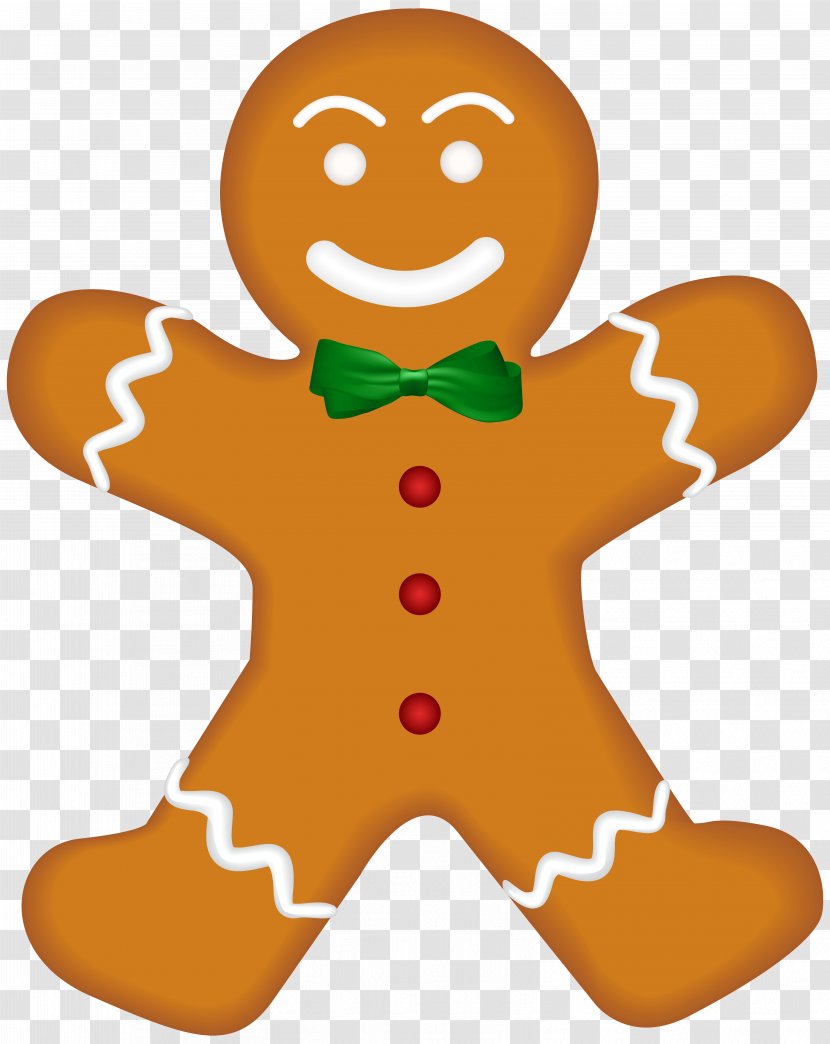 Santa Claus Christmas Gift Clip Art - Gingerbread - Image Transparent PNG