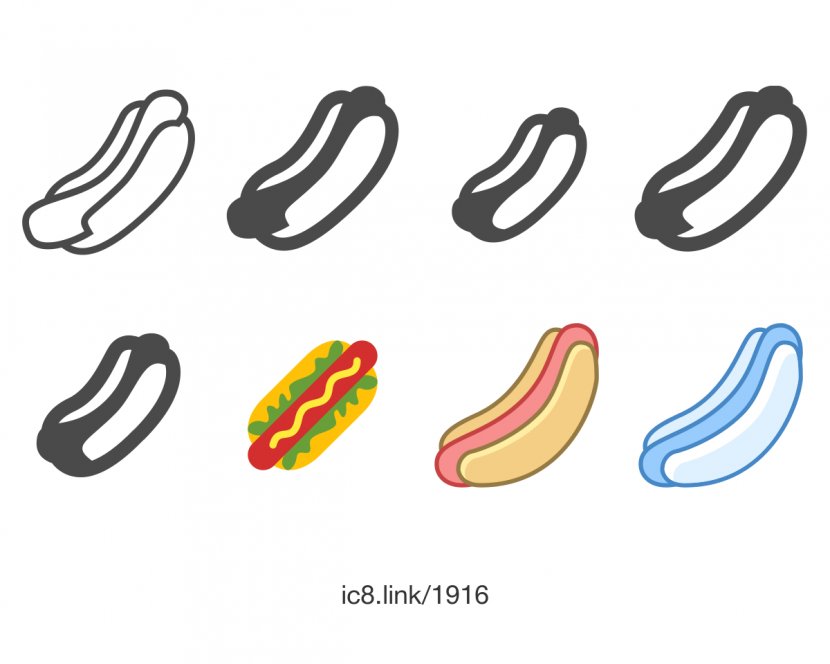 Hot Dog Download Font Transparent PNG
