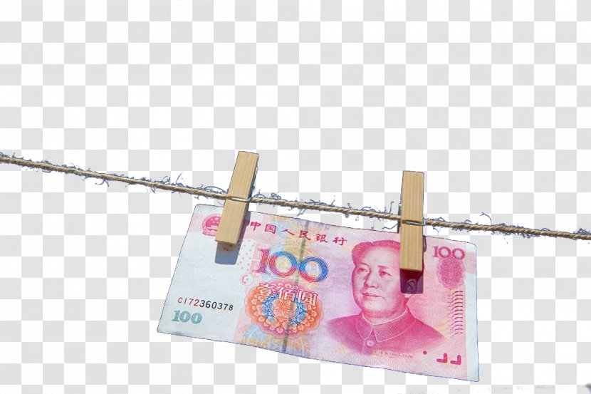 Banknotes Of The United States Dollar Renminbi - Currency - Hundred Bills Transparent PNG