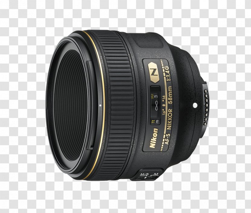 Nikon AF-S DX Nikkor 35mm F/1.8G Camera Lens 50mm F/1.4G - Teleconverter Transparent PNG