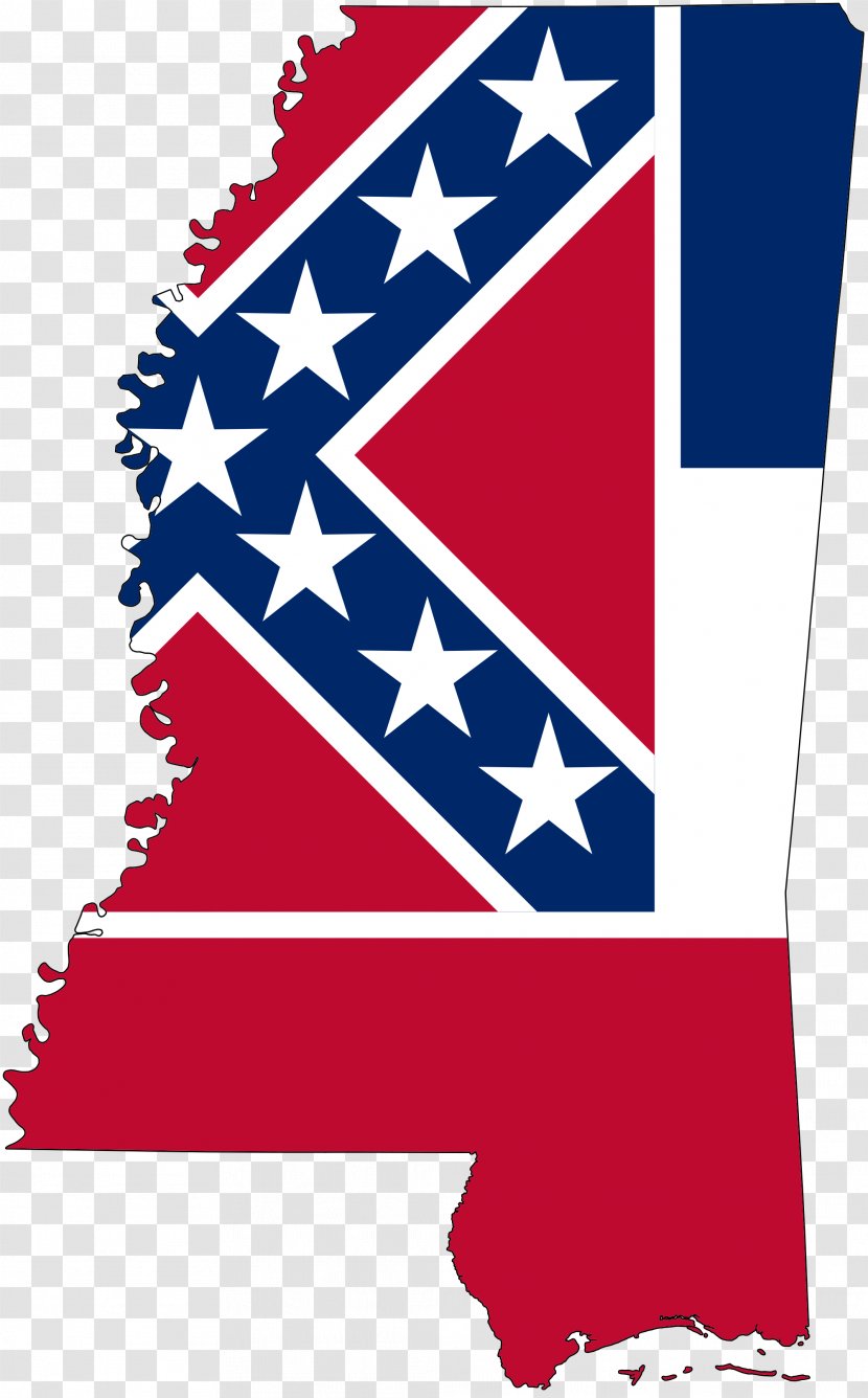 Flag Of Mississippi The United States Map - Area Transparent PNG