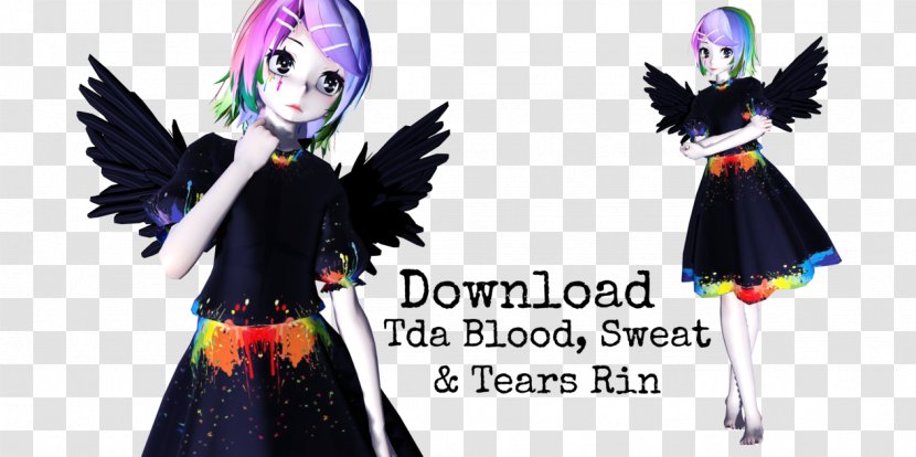 MikuMikuDance Hatsune Miku BTS Blood Sweat & Tears Wings - Bts And Transparent PNG