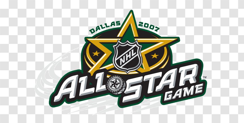 2007 National Hockey League All-Star Game Logo Brand Iron-on - Nhl Transparent PNG