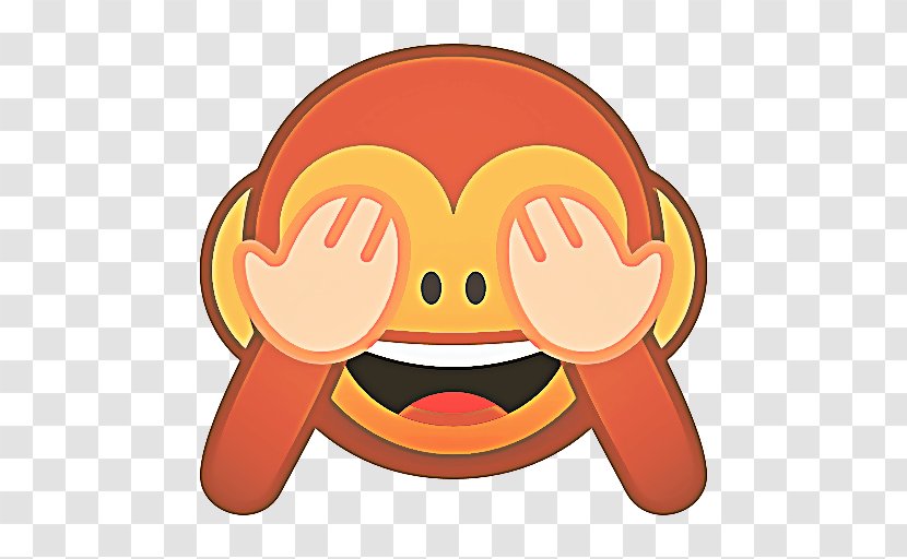 Monkey Emoji - Emoticon - Fast Food Smile Transparent PNG