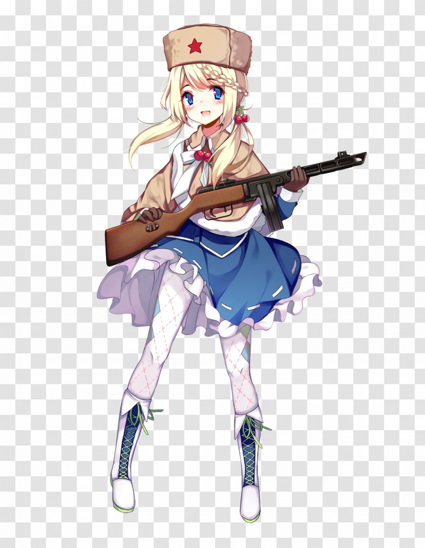 Girls' Frontline PPSh-41 Submachine Gun PPD-40 Firearm - Tree - Zijiang M99 Transparent PNG