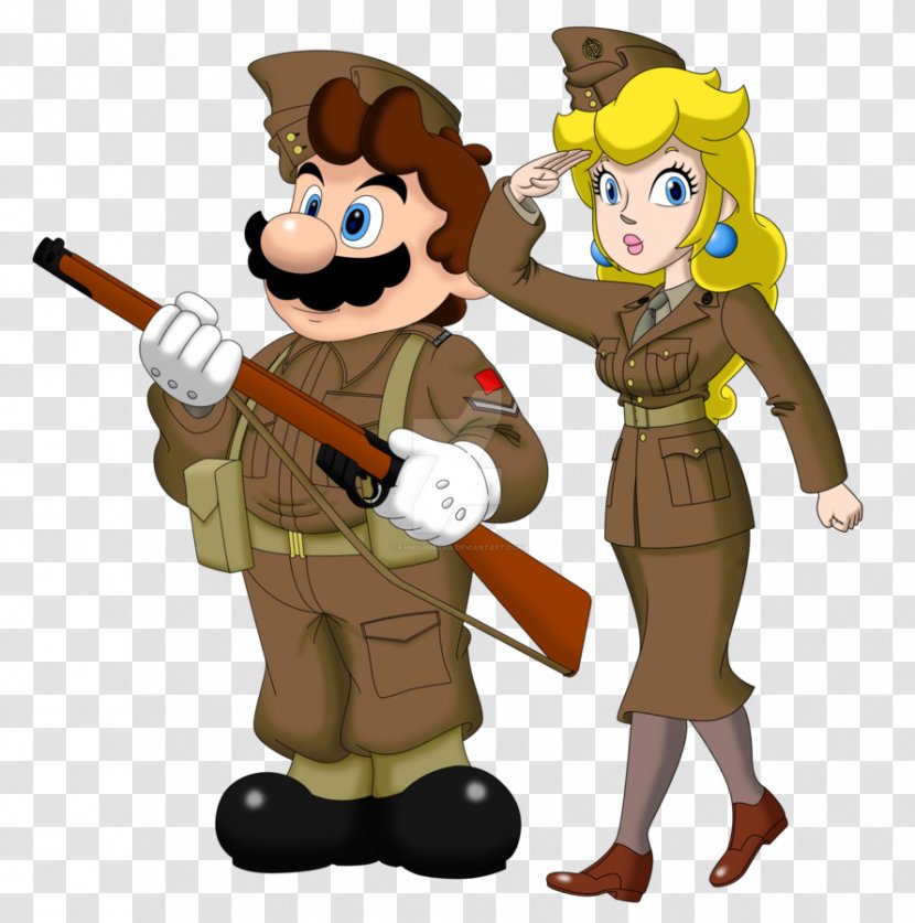 Super Mario World Princess Peach Luigi Second War - Mammal - Ii Transparent PNG