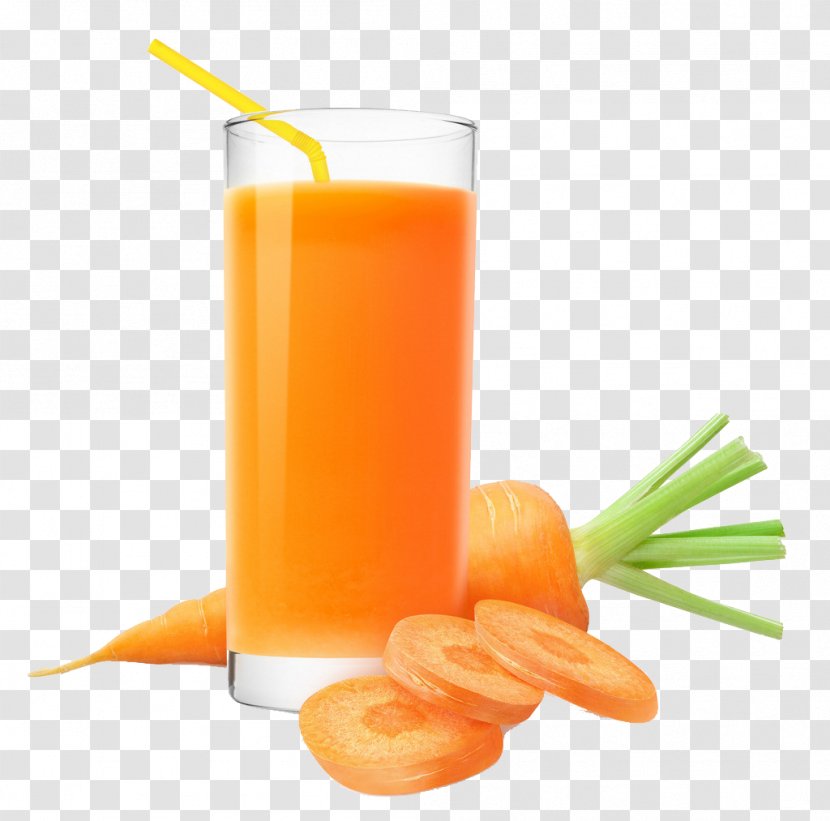 Orange Juice Carrot Drink Transparent PNG