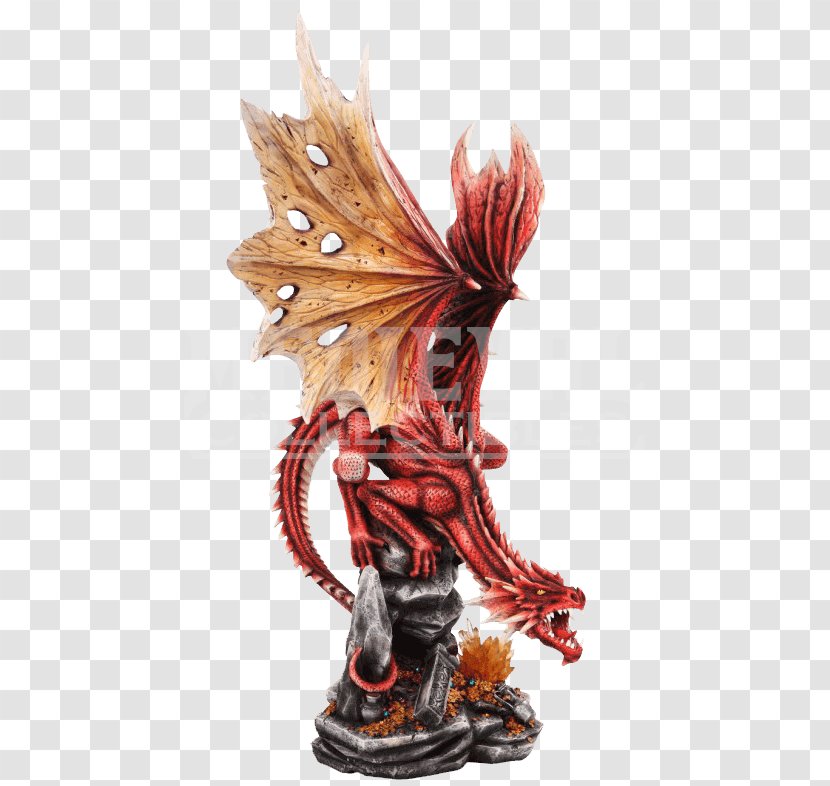 Figurine Statue Dragon Fantasy Legendary Creature - Jade Transparent PNG