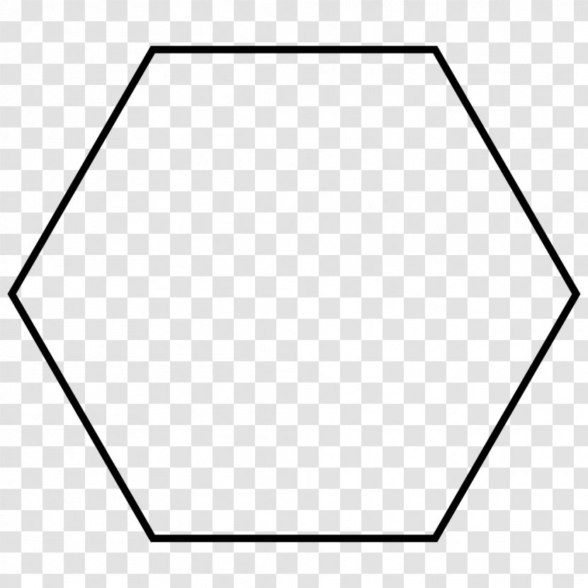 Hexagon Regular Polygon Internal Angle Geometry - Equilateral Triangle Transparent PNG