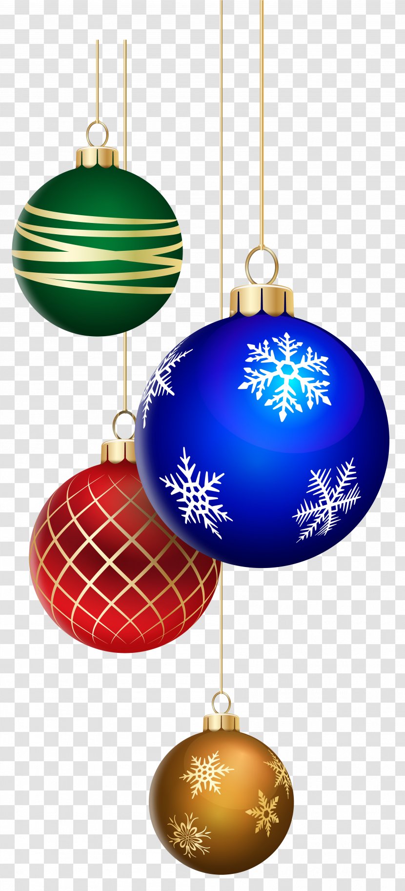 Christmas Ornament - Balls Decorating Clip Art Image Transparent PNG