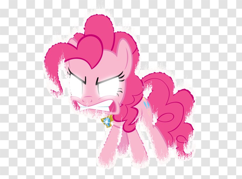Pinkie Pie Pony Fluttershy Rainbow Dash Rarity - Silhouette - Title Bar Element Transparent PNG