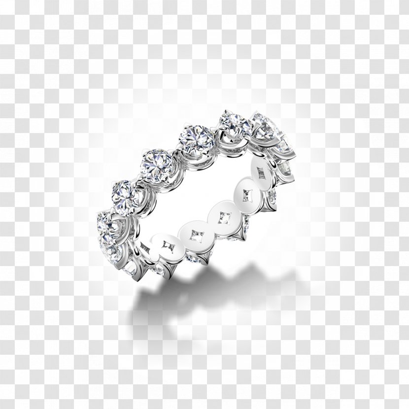 Earring Diamond Eternity Ring Jewellery - Engagement Transparent PNG
