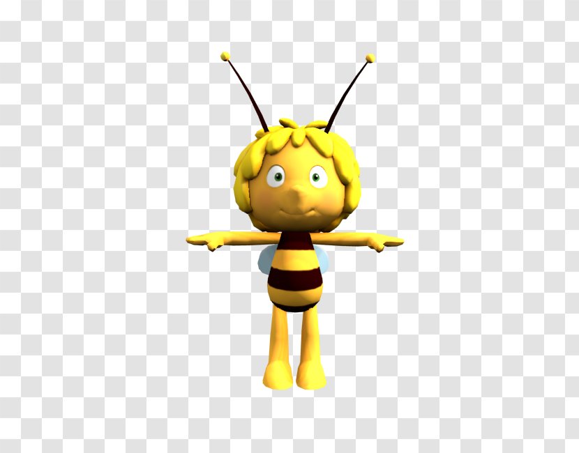 Maya The Bee Flying Honey Clip Art - Membrane Winged Insect Transparent PNG