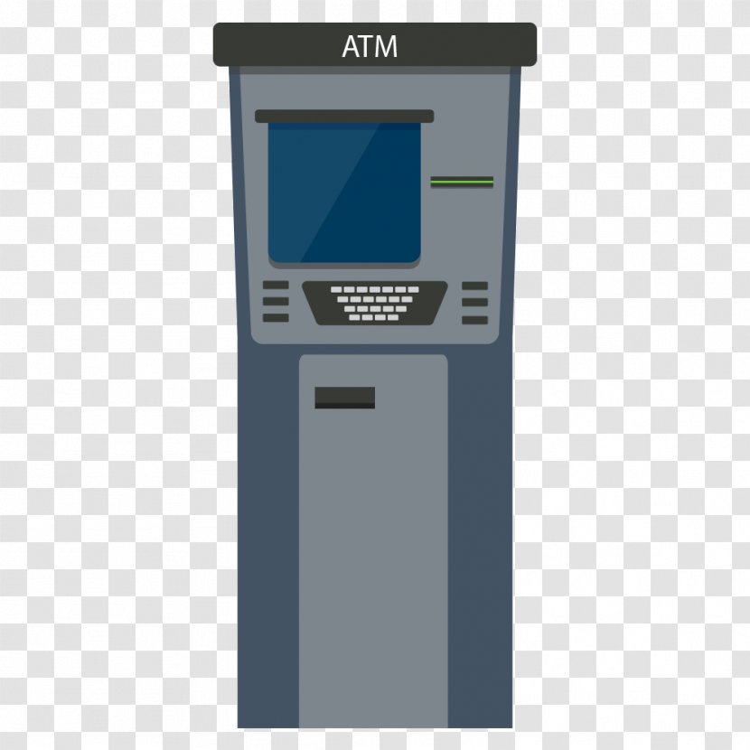 Automated Teller Machine Bitcoin Bank Money Service - Credit Card - ATM Transparent PNG