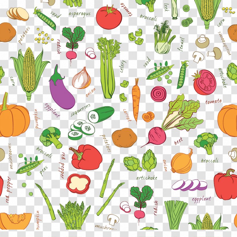 Vegetable Fruit Stock Auglis - Leaf - Colored Fruits And Vegetables Background Transparent PNG