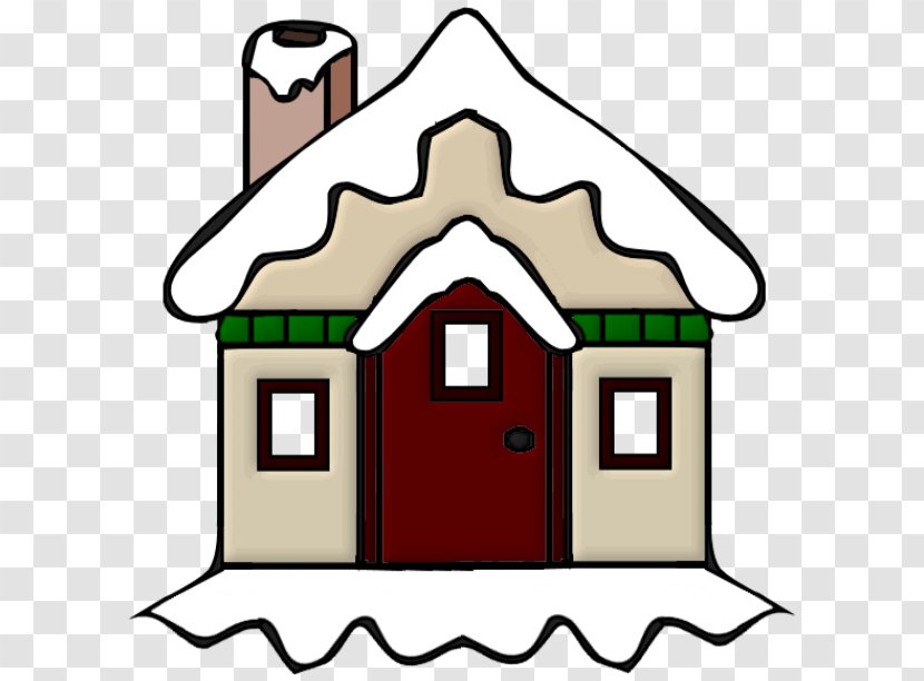 House Shed Christmas Clip Art - Facade - Cottage Transparent PNG