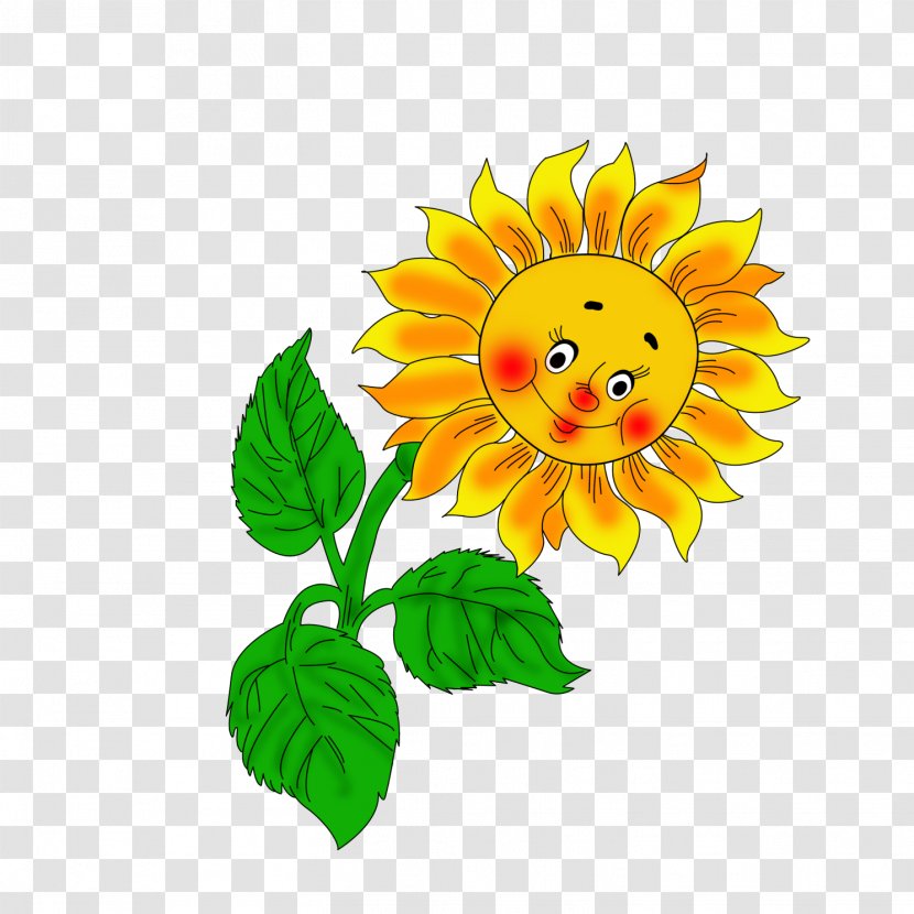 Drawing JPEG Internet Image - Sunflower - Cartoon Transparent PNG