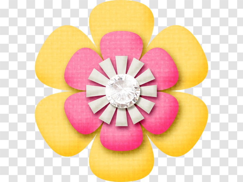Pink Flower Cartoon - Petal - Magenta Plant Transparent PNG