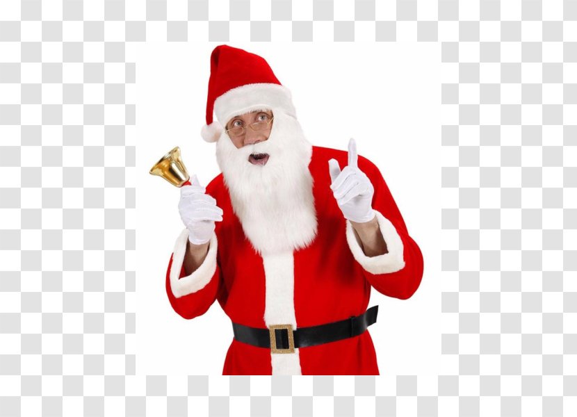 Santa Claus Hat Christmas Costume Party - Suit Transparent PNG