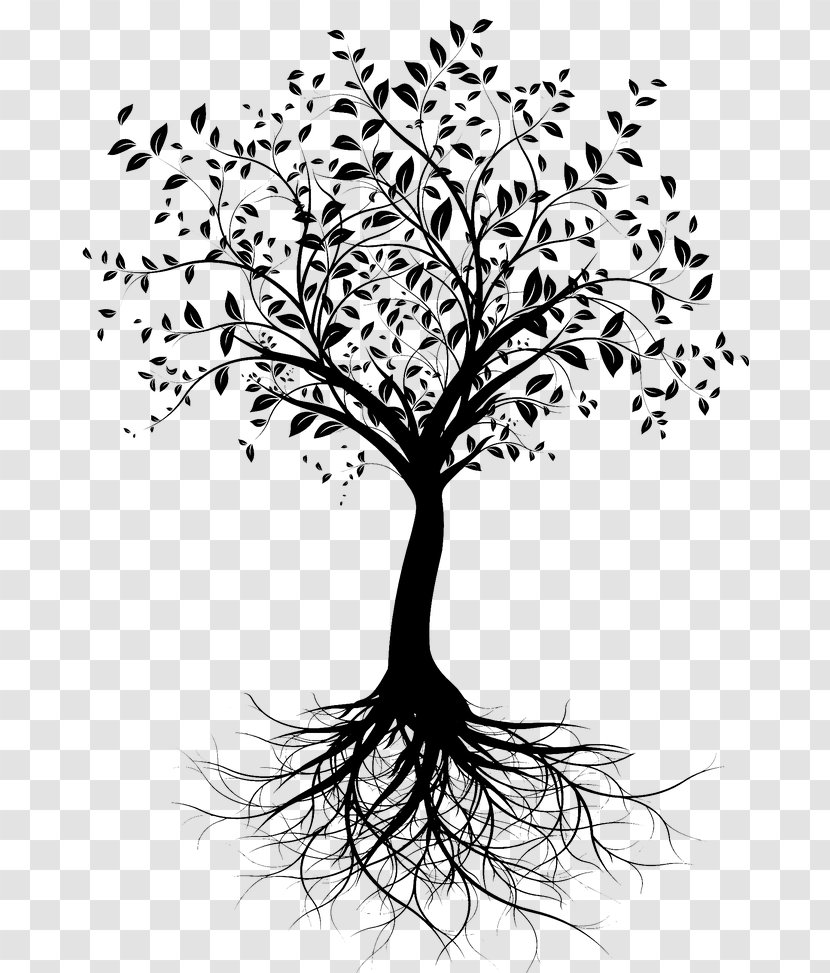 Tattoo Image Lynn Rendez Vous Sante Tree Root - Drawing - Silhouette Transparent PNG
