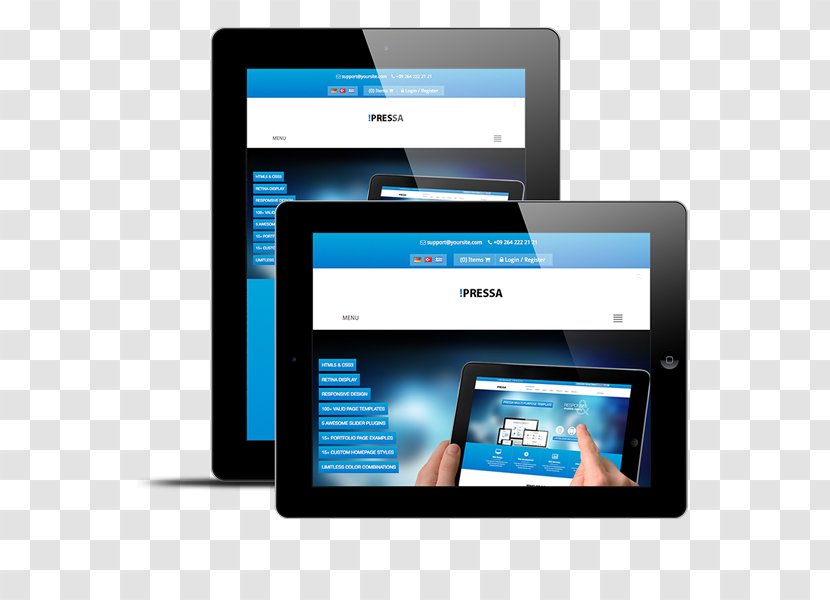 Web Development Tablet Computers Multimedia Handheld Devices - Communication - Lorum Transparent PNG