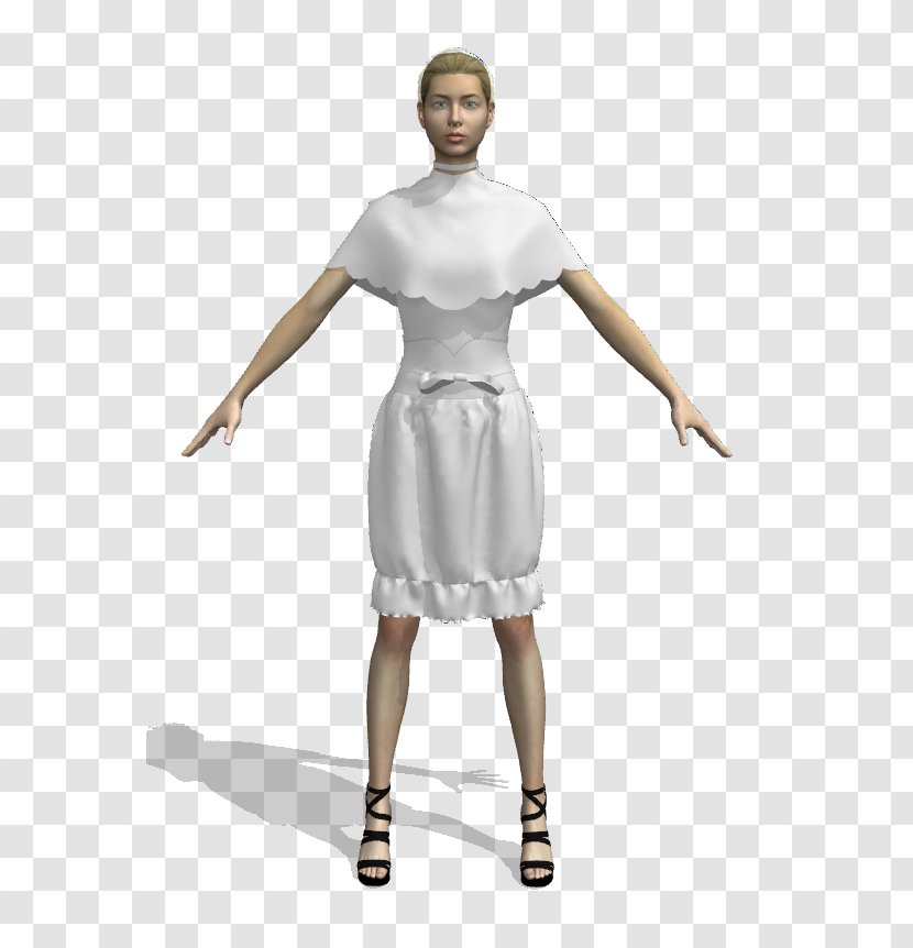 Shoulder Costume Dress Sleeve Visual Software Systems Ltd. - White Transparent PNG
