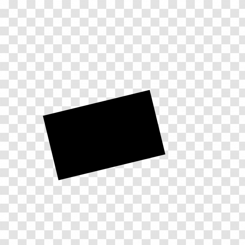 Rectangle Brand Line - Black - Ali Transparent PNG