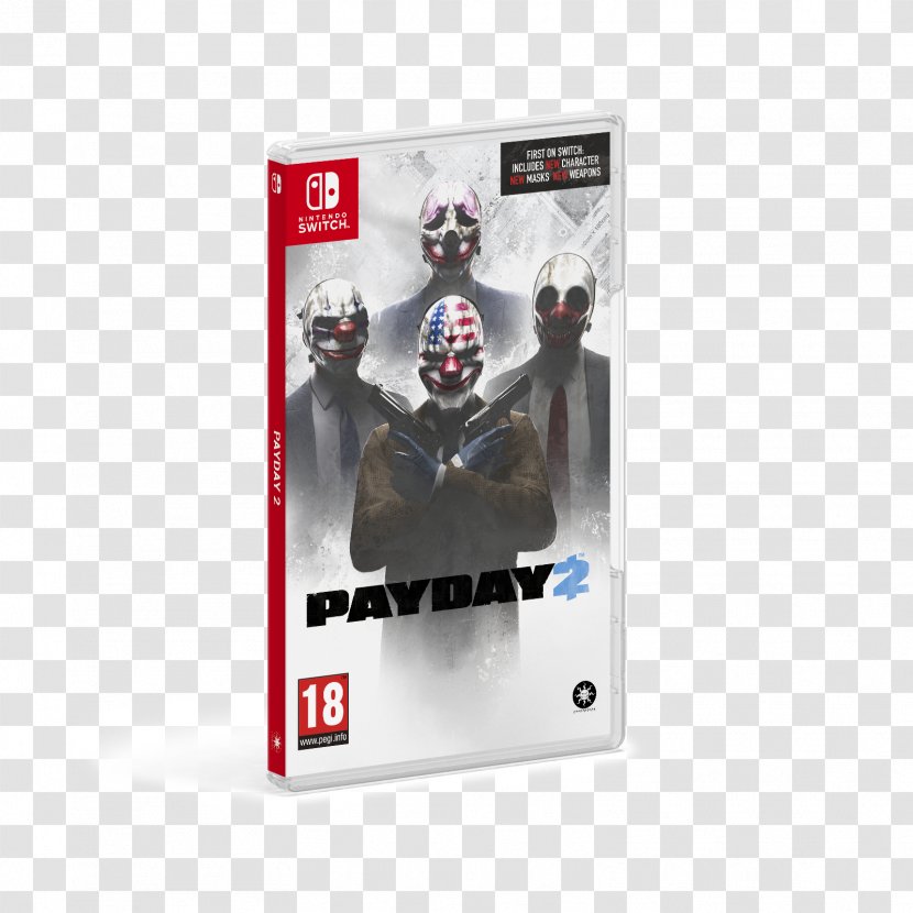 Payday 2 Nintendo Switch Bayonetta 1-2-Switch Video Game - Overkill Software Transparent PNG