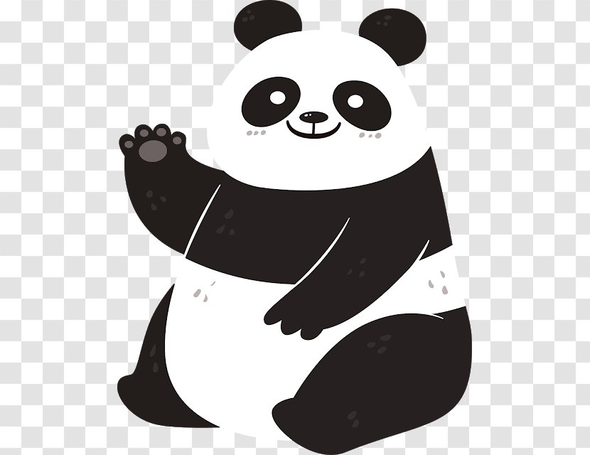 Giant Panda Vector Graphics Bear Clip Art - Cute File Transparent PNG