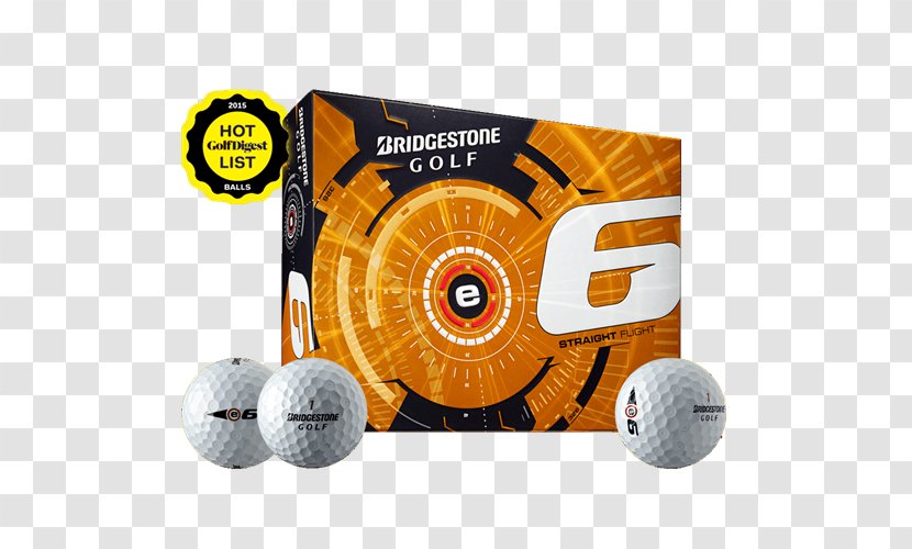 Golf Balls Bridgestone E6 SOFT 2017 WGC-Bridgestone Invitational Straight Flight Transparent PNG