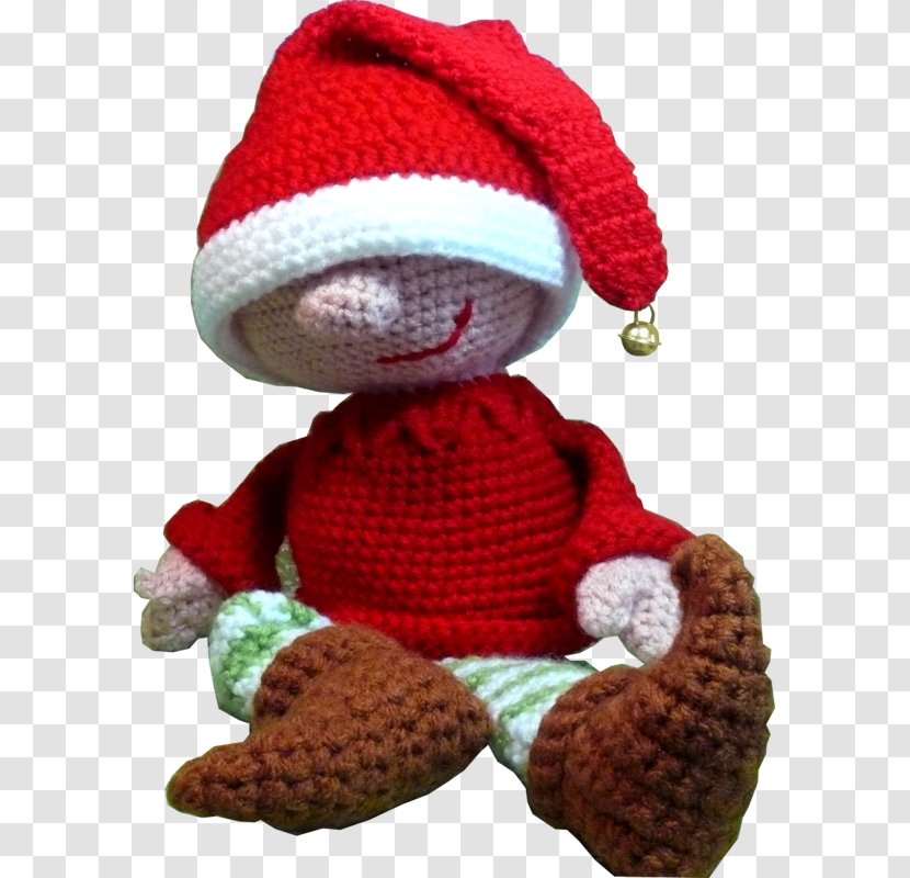 Crochet Christmas Ornament Stuffed Animals & Cuddly Toys Wool Transparent PNG