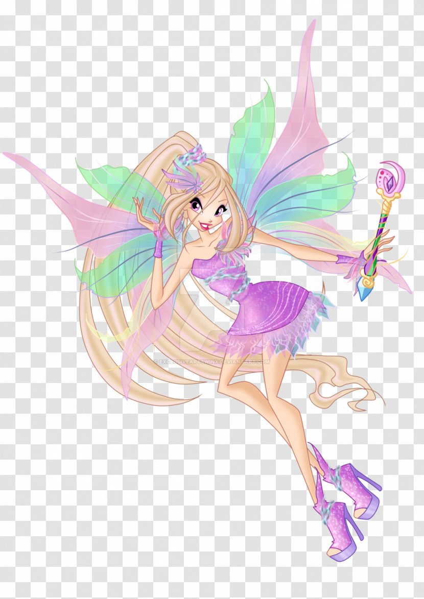 Fairy Cartoon - Lilac Transparent PNG