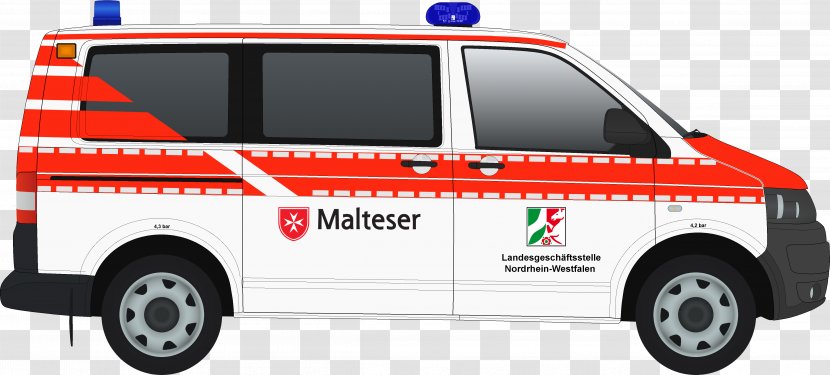 Emergency Vehicle Compact Van Ambulance Nontransporting EMS - Brand Transparent PNG