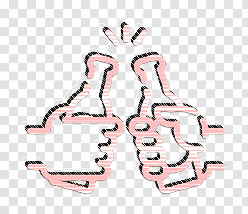 Beer Icon Friendship Icon Transparent PNG