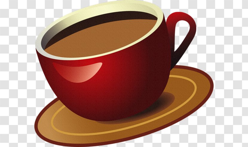 Coffee Cup Cartoon - Drinkware - Hand-painted Transparent PNG