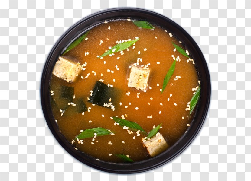 Miso Soup Tom Yum Sushi Thai Cuisine Chinese - Dish Transparent PNG
