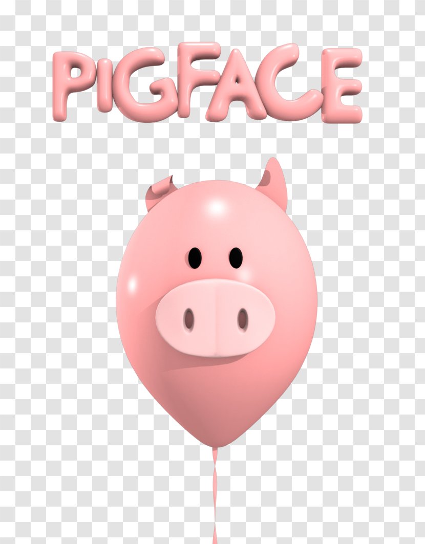 Pig Balloon Snout - Bit Transparent PNG
