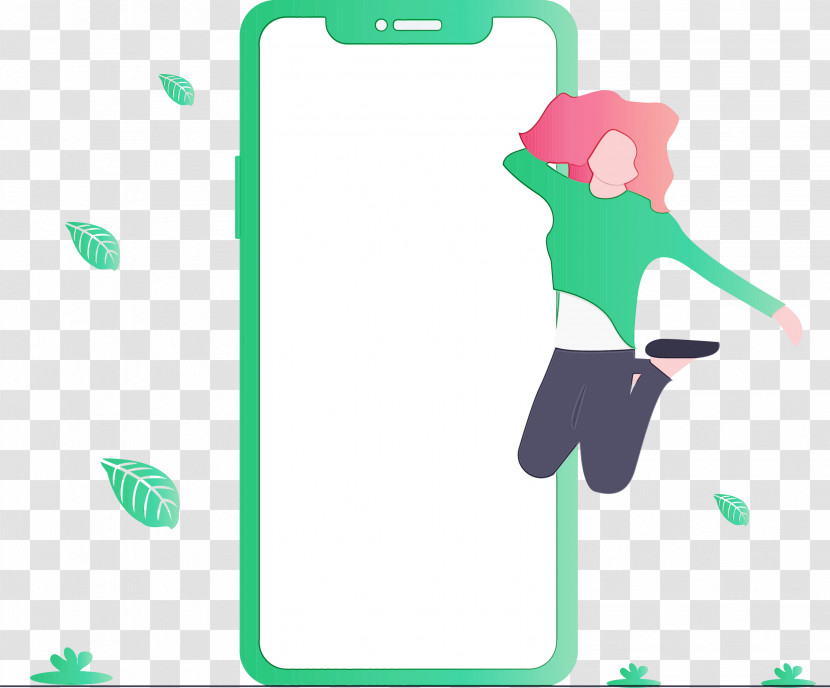 Green Mobile Phone Case Mobile Phone Accessories Transparent PNG