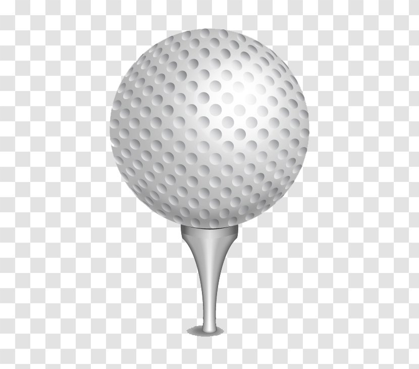 Golf Ball Clip Art - Black And White - Beautifully Transparent PNG